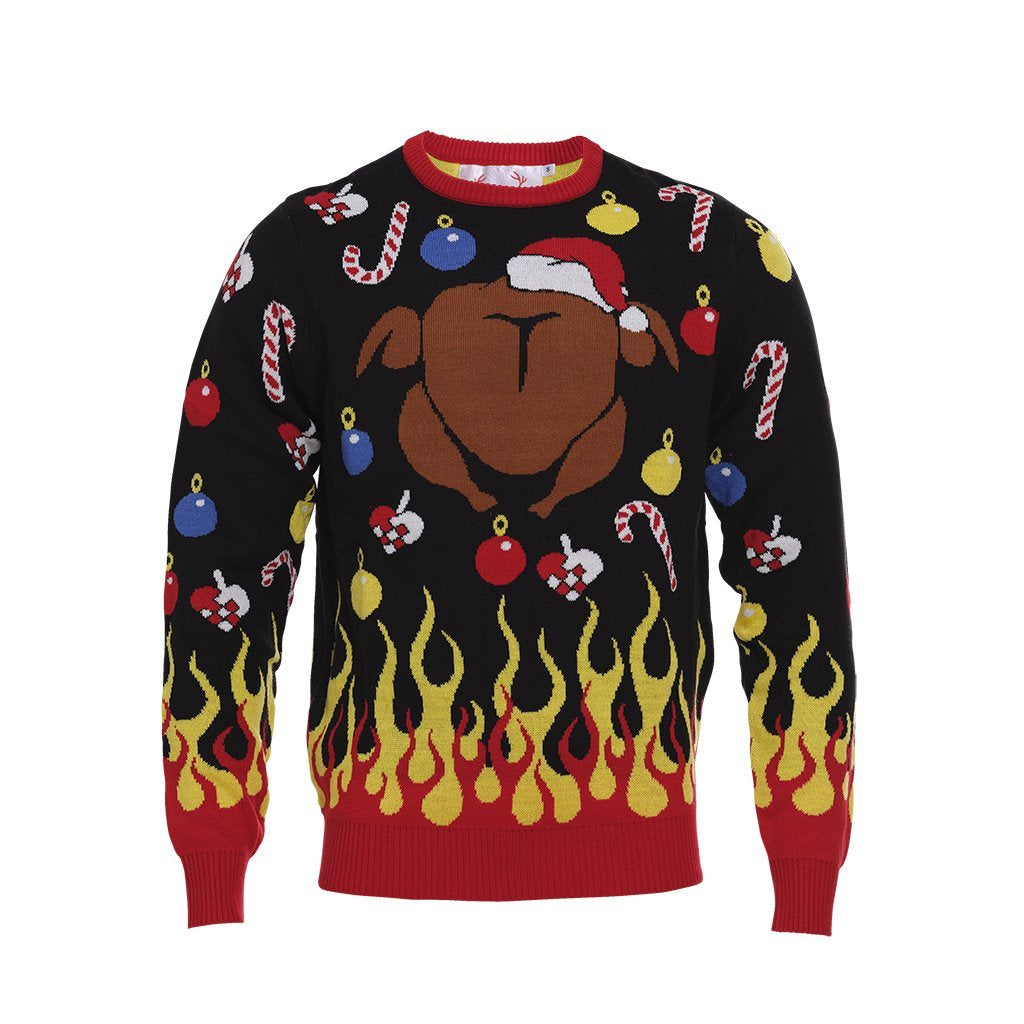 The Flambéed Christmas Sweater